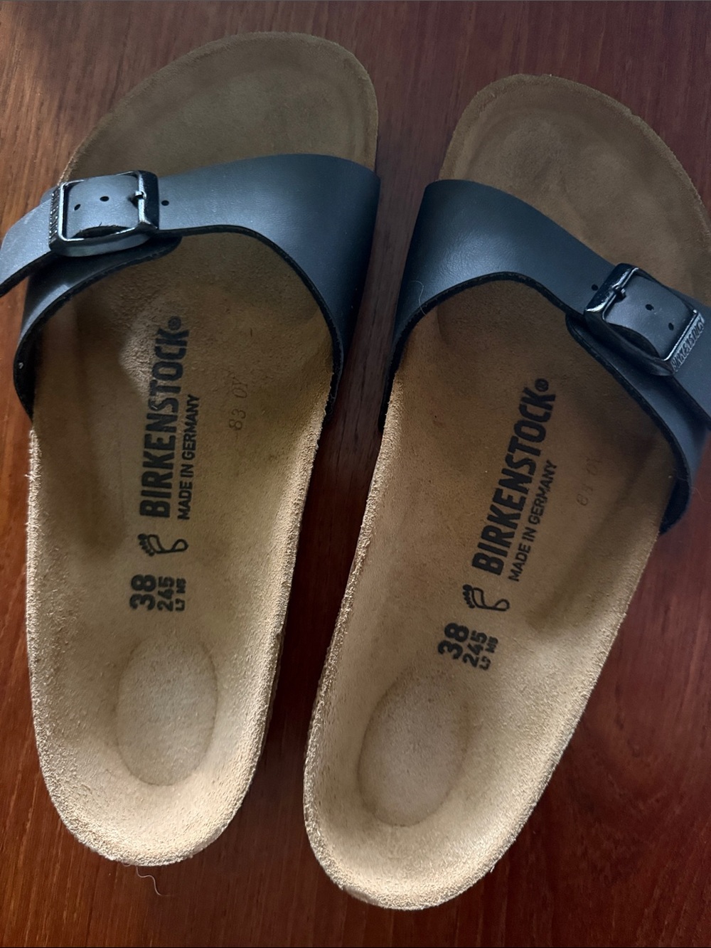 Black Birkenstock Madrid Women’s Size 38 - never worn! - Picture 5 of 7